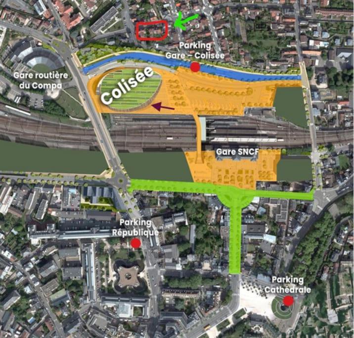 Studio 2 Chartres Gare Et Colisee A 100 M Exterior photo